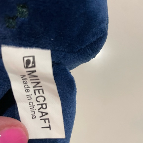 Minecraft blue Overworld Squid 6" Plush - Picture 3 of 5